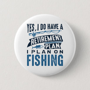 Ruhestandsplan Fischerei Button