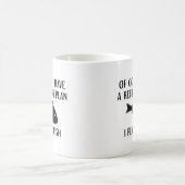 Ruhestandsplan Fischerei Kaffeetasse (Mittel)