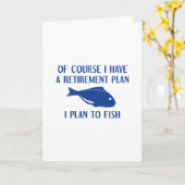 Ruhestandsplan Fischerei Karte (Gelbe Blume)