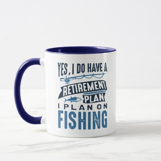 Ruhestandsplan Fischerei Tasse (Links)