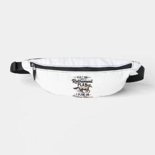 Ruhestandsplan Reitpferde Vintage-Shirt-Design Bauchtasche