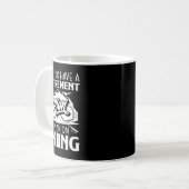 Ruhestandsplan Skigebiet Skipensioner Skier Kaffeetasse (Vorderseite Links)