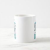 Ruhestandsplan Tauchen Kaffeetasse (Mittel)