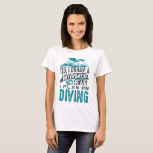 Ruhestandsplan Tauchen T-Shirt (Vorne ganz)