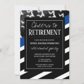 Ruhestandspolizei Einladung (Vorderseite)