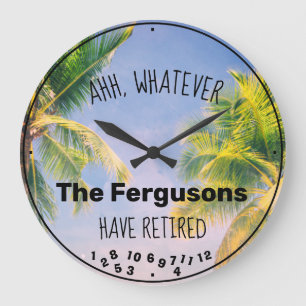 Ruhestandsregelung für mehrfache Ruheständler   Große Wanduhr