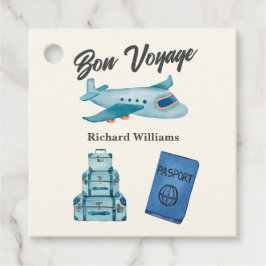 Ruhestandsreisen Erlebnis Bon Voyage Flugzeug Geschenkanhänger