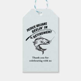 Ruhestandsrückgang Geschenkanhänger