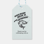 Ruhestandsrückgang Geschenkanhänger (Rückseite)