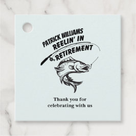 Ruhestandsrückgang Geschenkanhänger