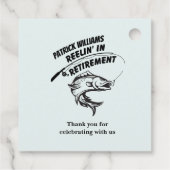 Ruhestandsrückgang Geschenkanhänger (Rückseite)