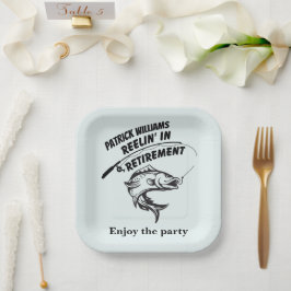 Ruhestandsrückgang Pappteller