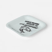 Ruhestandsrückgang Pappteller (Gewinkelt)