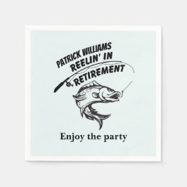 Ruhestandsrückgang Serviette