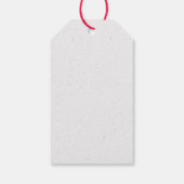 Ruhestandsrücklauf Red Truck Geschenkanhänger (Rückseite)