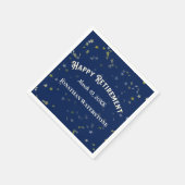 Ruhestandsstars für Party Serviette (Ecke)