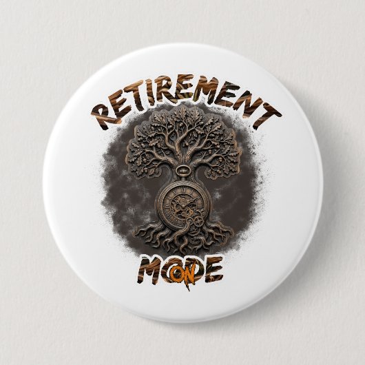 Ruhestandsstimmung auf button (Vorderseite)