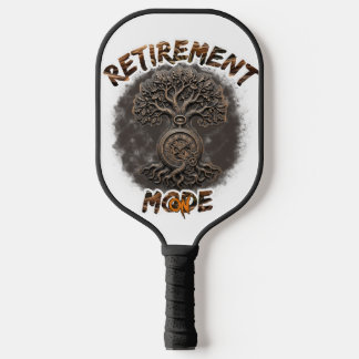 Ruhestandsstimmung auf pickleball schläger