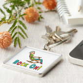 Ruhestandsstuhl Schlüsselanhänger (Seite)