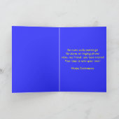 Ruhestandsuhr, Karte (Innenseite)