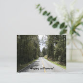 Ruhestandsweg Postkarte (Stehend Vorderseite)