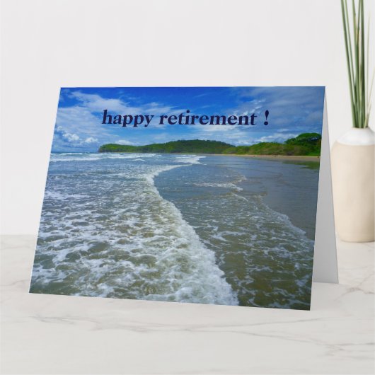 Ruhestandswellen Karte (Vorderseite)