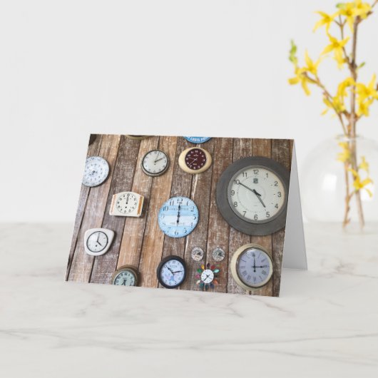 Ruhestandzeit Karte (Gelbe Blume)