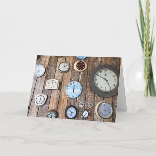 Ruhestandzeit Karte (Vorderseite)