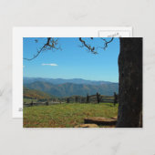 Ruhestätte am Berg Postkarte (Vorne/Hinten)