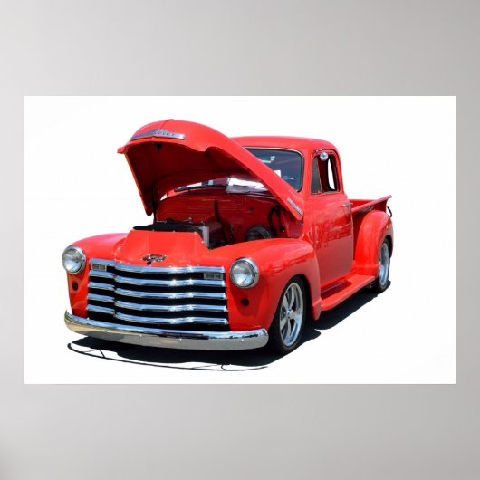 Ruhestätte Chevrolet Lieferwagen Truck Poster (Vorne)