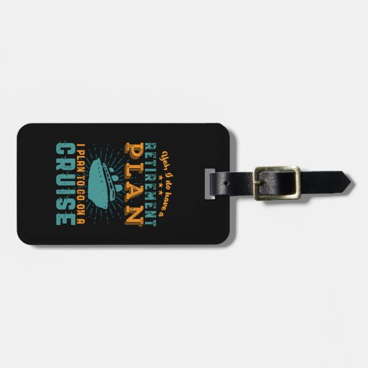 Ruhestätte der Sonne Aussichtsurlaub Gepäckanhänger (Vorderseite horizontal)