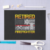 Ruhestätte des Feuerwehrmanns mit dünner roter Lin Seidenpapier (Handwerk)