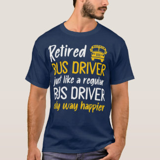 Ruhestätte für den Busfahrer - Funny T-Shirt