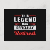 Ruhestätte Ruhestand Opa Funny Geschenk Postkarte (Vorderseite)