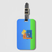 Ruhestätte, verpackt und bereit zum Gehen Gepäckanhänger (Vorderseite Vertikal)