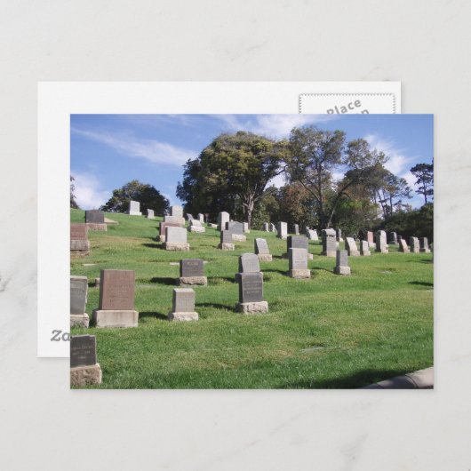 Ruhestätten Postkarte (Vorne/Hinten)