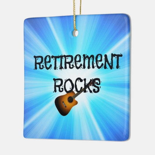 Ruhestücke - kundenspezifisches Gitarrendesign Keramikornament (Links)