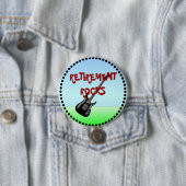 Ruhestücke mit schwarzem Rahmen Button (Beispiel)