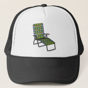 Ruhestuhl Chaise Lounge Truckerkappe
