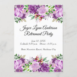 Ruhetabelle Programm Lila Blume