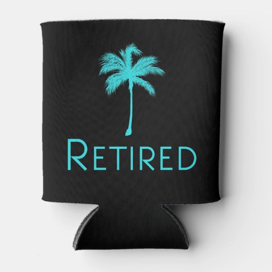 Ruhetage Palm Tree Dosenkühler (Vorderseite)