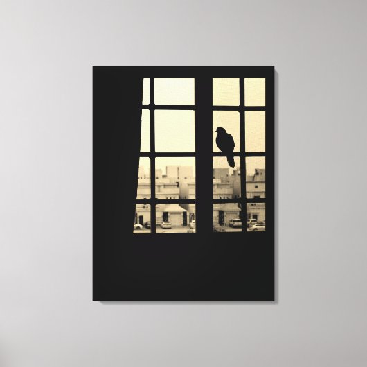 Ruhetaube Leinwanddruck (Vorderseite)