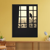 Ruhetaube Leinwanddruck (Insitu (Wohnzimmer))