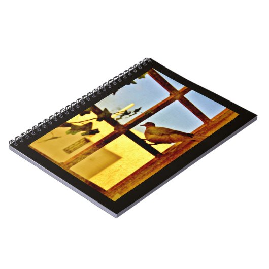 Ruhetaube Notizblock (Linke Seite)