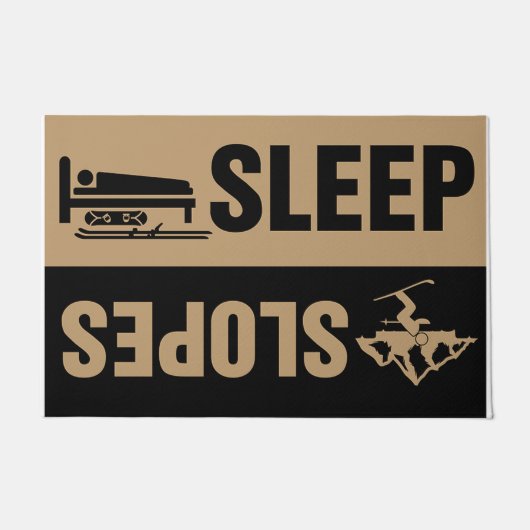 Ruhetür, Lodge-Dekoration - Empfang Fußmatte (Vorderseite)