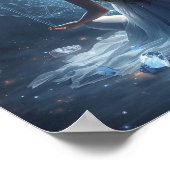 Ruhevolle Kristall-Sanctuary Poster (Ecke)