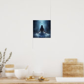 Ruhevolle Kristall-Sanctuary Poster (Küche)