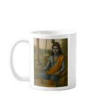 Ruhezeit mit Krishna Tasse