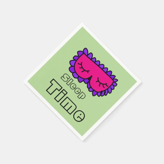 Ruhezeit Serviette (Ecke)