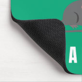 Ruhig als Maus-Alternativdesign Mousepad (Ecke)